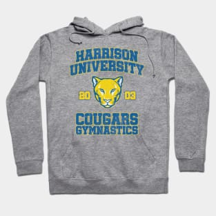 Harrison University Cougars Gymnastics - Old School Hoodie